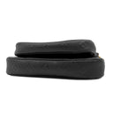 ルイヴィトン LOUIS VUITTON ミュルティ ポシェット アクセソワール M80399 ノワール モノグラムアンプラント ショルダーバッグ ゴールド金具
