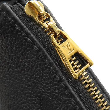 ルイヴィトン LOUIS VUITTON ミュルティ ポシェット アクセソワール M80399 ノワール モノグラムアンプラント ショルダーバッグ ゴールド金具