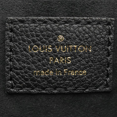ルイヴィトン LOUIS VUITTON ミュルティ ポシェット アクセソワール M80399 ノワール モノグラムアンプラント ショルダーバッグ ゴールド金具