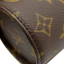 ルイヴィトン LOUIS VUITTON エテュイ 3 モントル M47530 モノグラム モノグラムキャンバス ポーチ ゴールド金具 ウォッチケース 腕時計ケース 茶