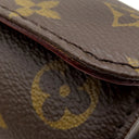ルイヴィトン LOUIS VUITTON エテュイ 3 モントル M47530 モノグラム モノグラムキャンバス ポーチ ゴールド金具 ウォッチケース 腕時計ケース 茶