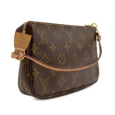 ルイヴィトン LOUIS VUITTON ポシェット アクセソワール M51980 モノグラム モノグラムキャンバス アクセサリーポーチ ゴールド金具 旧型 ハンドバッグ