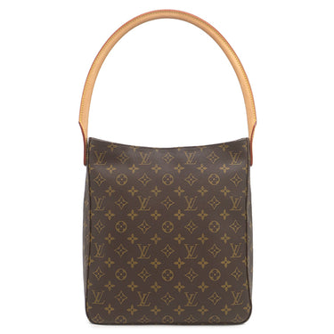 ルイヴィトン LOUIS VUITTON ルーピングGM M51145 モノグラム モノグラムキャンバス ショルダーバッグ ゴールド金具 肩掛け トート
