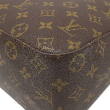 ルイヴィトン LOUIS VUITTON ルーピングGM M51145 モノグラム モノグラムキャンバス ショルダーバッグ ゴールド金具 肩掛け トート