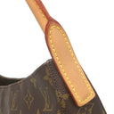 ルイヴィトン LOUIS VUITTON ルーピングGM M51145 モノグラム モノグラムキャンバス ショルダーバッグ ゴールド金具 肩掛け トート