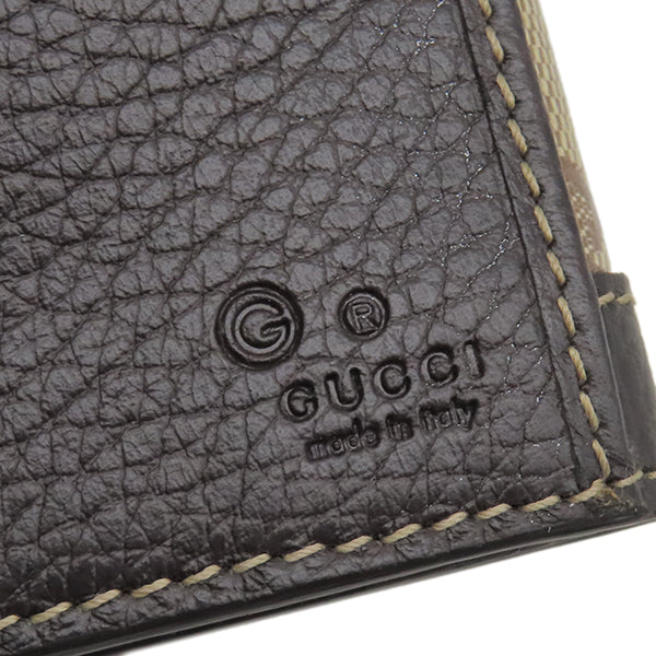 グッチ GUCCI GGクリスタル Wホック ロングウォレット 231839 ベージュ