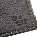 グッチ GUCCI GGクリスタル Wホック ロングウォレット 231839 ベージュ×ブラウン PVCコーティングキャンバス GGクリスタル 長財布 シャンパンゴールド金具 PVC