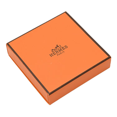 エルメス Hermes エマイユ ネイビー×マルチカラー GP 七宝焼き イヤリング ゴールド金具 紺 青 ラウンド 丸型 香水瓶 クリップ