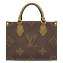 ルイヴィトン LOUIS VUITTON オンザゴー PM M46373 モノグラムリバース モノグラムキャンバス モノグラムリバースキャンバス 2WAYバッグ ゴールド金具 ショルダー ハンドバッグ
