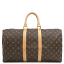 ルイヴィトン LOUIS VUITTON キーポル 45 M41428 モノグラム モノグラムキャンバス ボストンバッグ ゴールド金具 茶