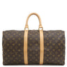 ルイヴィトン LOUIS VUITTON キーポル 45 M41428 モノグラム モノグラムキャンバス ボストンバッグ ゴールド金具 茶