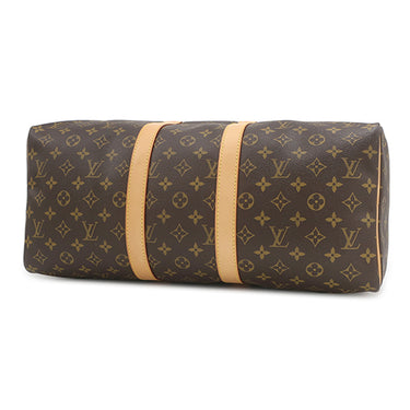 ルイヴィトン LOUIS VUITTON キーポル 45 M41428 モノグラム モノグラムキャンバス ボストンバッグ ゴールド金具 茶