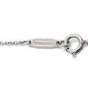 ティファニー Tiffany & Co フルール ド リス キー プラチナシルバー Pt950 ダイヤモンド ネックレス T＆Co. プラチナ 950