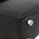 エルメス HERMES ヴェルー チェーン ミニ ブラック シェーブル ショルダーバッグ シルバー金具 黒