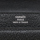エルメス HERMES ヴェルー チェーン ミニ ブラック シェーブル ショルダーバッグ シルバー金具 黒