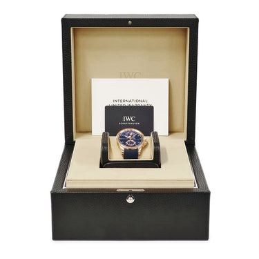 腕時計 IWC IWC ポルトギーゼ ヨットクラブ ムーン&タイド IW344001 自動巻き メンズ K18RG無垢 デイト ムーンフェイズ 潮汐表示