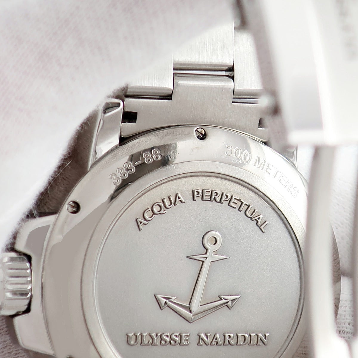 Ulysse Nardin 純正バックル　部品未使用 ユリスナルダン ULYSSE NARDIN アクア パーペチュアルカレンダー 333