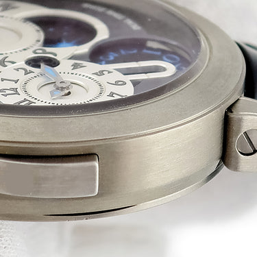 腕時計 ハリーウィンストン Harry Winston オーシャン プロジェクトZ4 デュアルタイム 400/MATZ44Z 自動巻き メンズ ザリウム GMT 限定