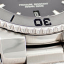 腕時計 オリス ORIS アクイス デイト 01 733 7653 4153-07 8 26 01PEB 自動巻き メンズ OH済 グレー 逆回転防止ベゼル