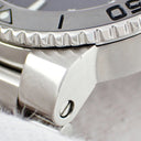 腕時計 オリス ORIS アクイス デイト 01 733 7653 4153-07 8 26 01PEB 自動巻き メンズ OH済 グレー 逆回転防止ベゼル