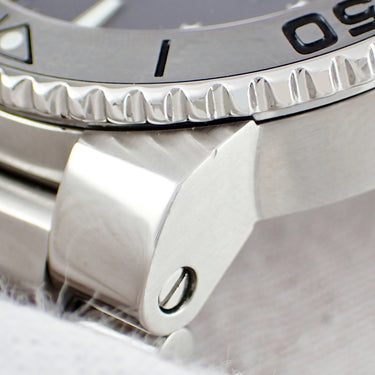 腕時計 オリス ORIS アクイス デイト 01 733 7653 4153-07 8 26 01PEB 自動巻き メンズ OH済 グレー 逆回転防止ベゼル