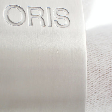 腕時計 オリス ORIS アクイス デイト 01 733 7653 4153-07 8 26 01PEB 自動巻き メンズ OH済 グレー 逆回転防止ベゼル