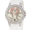 腕時計 ハリーウィンストン Harry Winston オーシャン バイレトロ デイデイト 400-UABI36W 自動巻き レディース K18WG無垢 純正ダイヤ