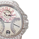 腕時計 ハリーウィンストン Harry Winston オーシャン バイレトロ デイデイト 400-UABI36W 自動巻き レディース K18WG無垢 純正ダイヤ