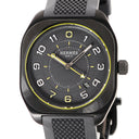 腕時計 エルメス HERMES H08 SP1.741d 自動巻き メンズ 新品同様 チタン ブラック グレー エイチオーエイト デイト アラビア