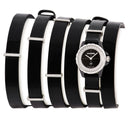 腕時計 シャネル CHANEL J12 XS 19mm H4665 クオーツ レディース 純正ダイヤ Wベルト ブラック 黒 エナメル