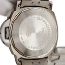 腕時計 パネライ PANERAI ルミノール パワーリザーブ PAM00124 E番 自動巻き メンズ E番 ブラック スモールセコンド デイト