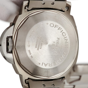 腕時計 パネライ PANERAI ルミノール パワーリザーブ PAM00124 E番 自動巻き メンズ E番 ブラック スモールセコンド デイト