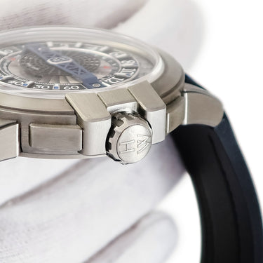 腕時計 ハリーウィンストン Harry Winston プロジェクト Z12 OCEAHR42ZZ001 自動巻き メンズ ザリウム ブルー レトログラード デイト 限定