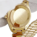 腕時計 ロレックス ROLEX デイトジャスト 31 278248 ランダム番 自動巻き レディース ランダム番 K18YG無垢 純正ダイヤ マラカイト グリーン