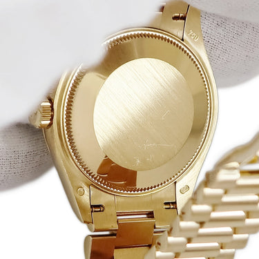 腕時計 ロレックス ROLEX デイトジャスト 31 278248 ランダム番 自動巻き レディース ランダム番 K18YG無垢 純正ダイヤ マラカイト グリーン