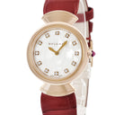 腕時計 ブルガリ BVLGARI ディーヴァ ドリーム 102840 DVP30G クオーツ レディース K18PG無垢 純正ダイヤ ホワイト シェル