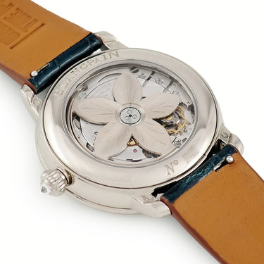 腕時計 ブランパン BLANCPAIN レディバード Heure Decentree 3650A-3554L-58B 自動巻き レディース K18WG無垢 純正ダイヤ オフセンター
