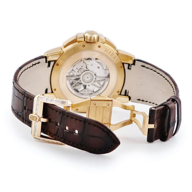 腕時計 ハリーウィンストン Harry Winston オーシャン レトログラード オートマ 42 OCEAHR42RR002 自動巻き メンズ K18RG 純正ダイヤ 限定20