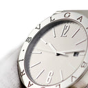 腕時計 ブルガリ BVLGARI ブルガリブルガリ BB41S 103652 自動巻き メンズ シルバー バー アラビア デイト