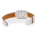 腕時計 エルメス HERMES ケープコッド PM ローズサクラ CC1.233 クオーツ レディース 新品同様 純正ダイヤ＆ピンクサファイヤ シェル