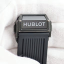 腕時計 ウブロ HUBLOT ビッグバン アラーム リピーター オールブラック リミテッド 403.CI.0140.RX 手巻き メンズ GMT 黒 限定