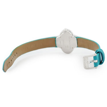 腕時計 ヴァンクリーフアーペル Van Cleef & Arpels ヴィンテージ アルハンブラ 336574 クオーツ レディース メーカーOH済 K18WG無垢 ターコイズ