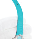 腕時計 ヴァンクリーフアーペル Van Cleef & Arpels ヴィンテージ アルハンブラ 336574 クオーツ レディース メーカーOH済 K18WG無垢 ターコイズ