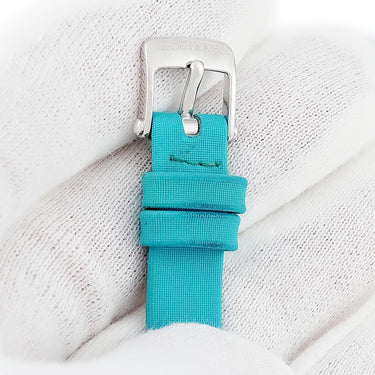 腕時計 ヴァンクリーフアーペル Van Cleef & Arpels ヴィンテージ アルハンブラ 336574 クオーツ レディース メーカーOH済 K18WG無垢 ターコイズ