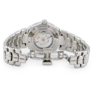 腕時計 タグホイヤー TAG Heuer リンク キャリバー5 フルダイヤモンド 41mm WBC2116.BA0660 自動巻き メンズ ブルー シェル 青 デイト