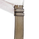 腕時計 エルメス HERMES Hウォッチ PM ドゥブルトゥール HH1.235 W046512WW00 クオーツ レディース 純正ダイヤ ホワイト シェル H型