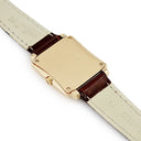 腕時計 パテックフィリップ PATEK PHILIPPE ゴンドーロ 4824J クオーツ レディース K18YG無垢 ホワイト アラビア 角型