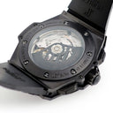 腕時計 ウブロ HUBLOT キングパワー フドロワイヤント オールブラック 715.CI.1110.RX 自動巻き メンズ クロノグラフ 限定