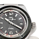 腕時計 IWC IWC インヂュニア オートマティック IW323401 自動巻き メンズ ブラック デイト シースルーバック