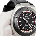 腕時計 IWC IWC インヂュニア オートマティック IW323401 自動巻き メンズ ブラック デイト シースルーバック